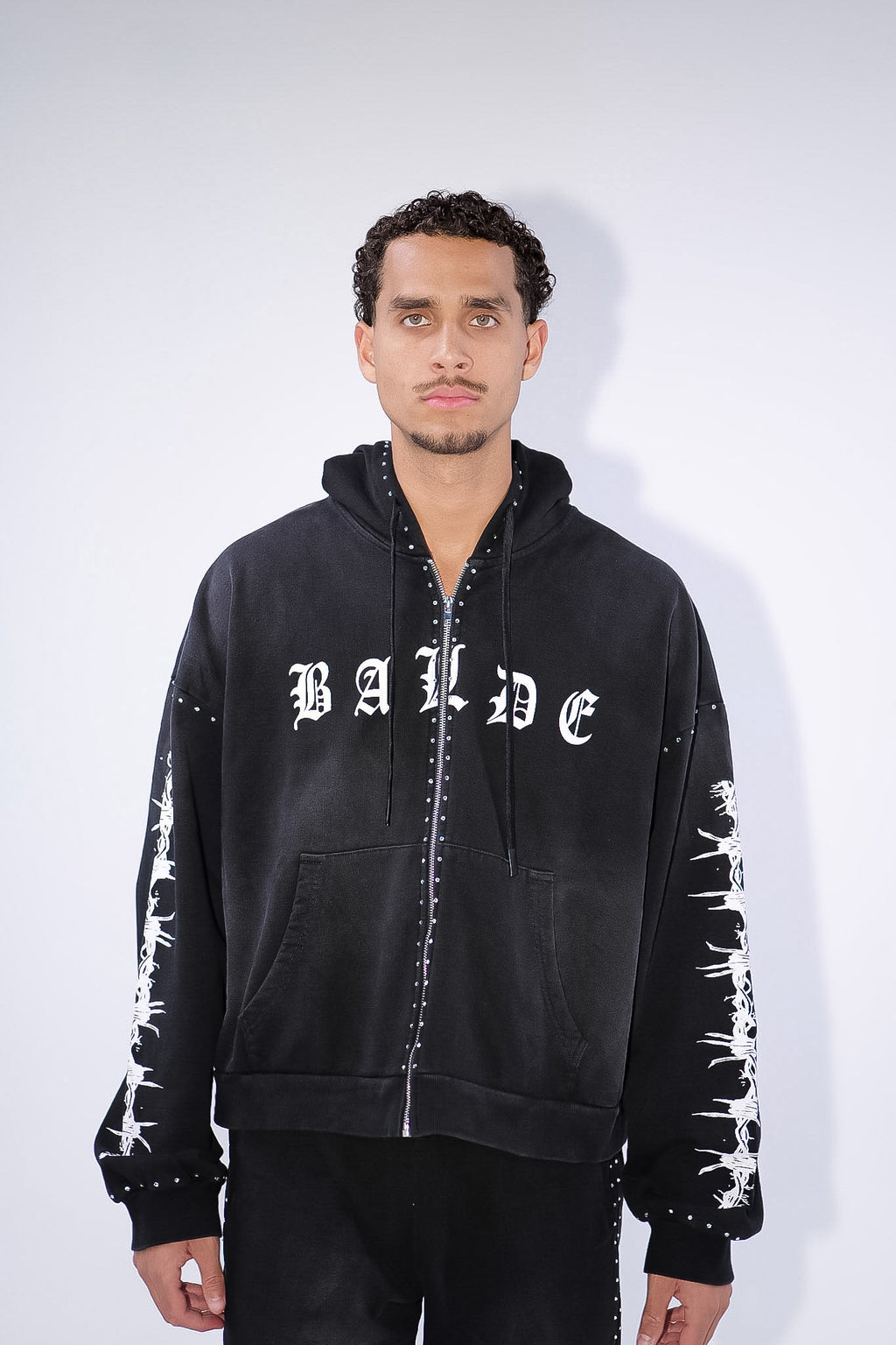 Balde Essential Hoodie – Black/White