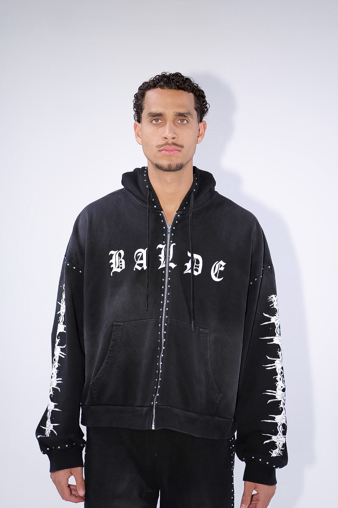 Balde Essential Hoodie – Black/White