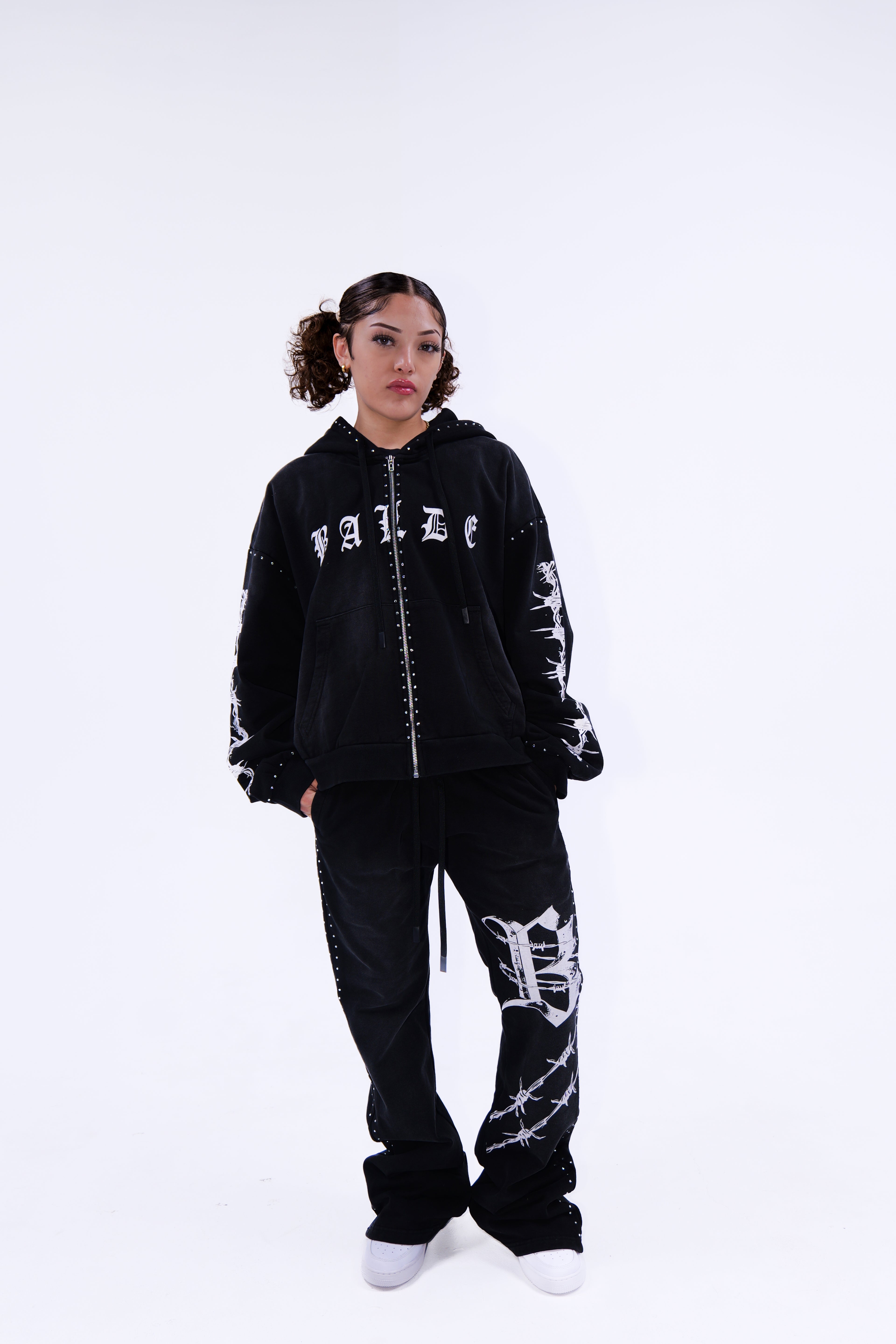 Balde Essential Hoodie – Black/White