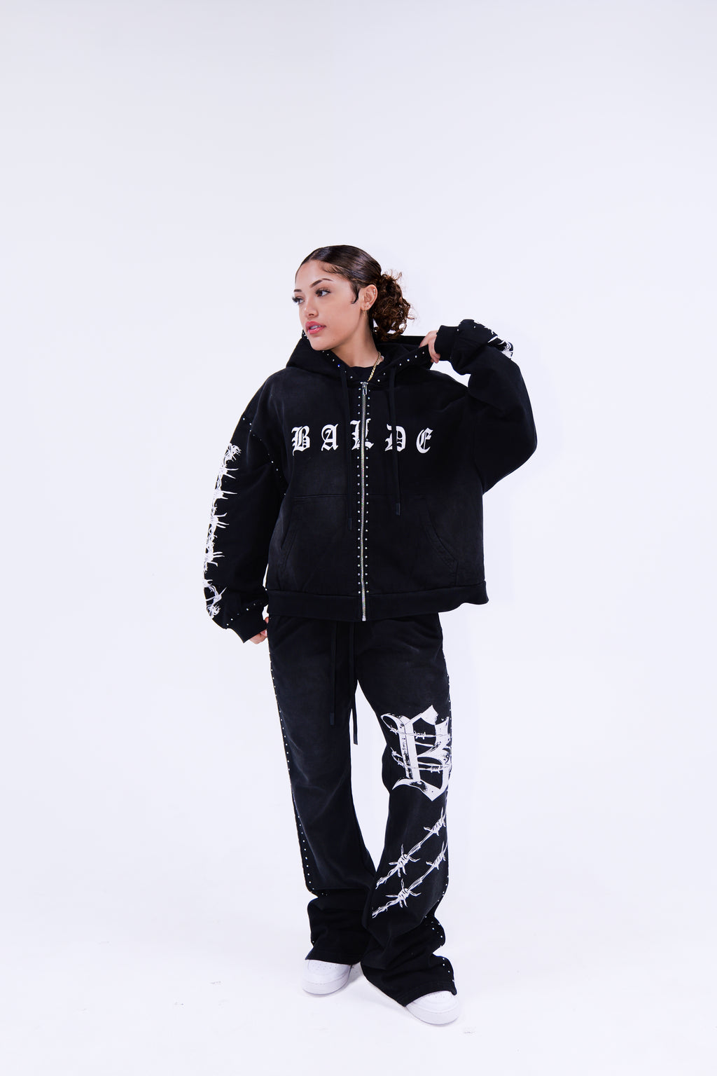 Balde Essential Sweatpants – Black/White