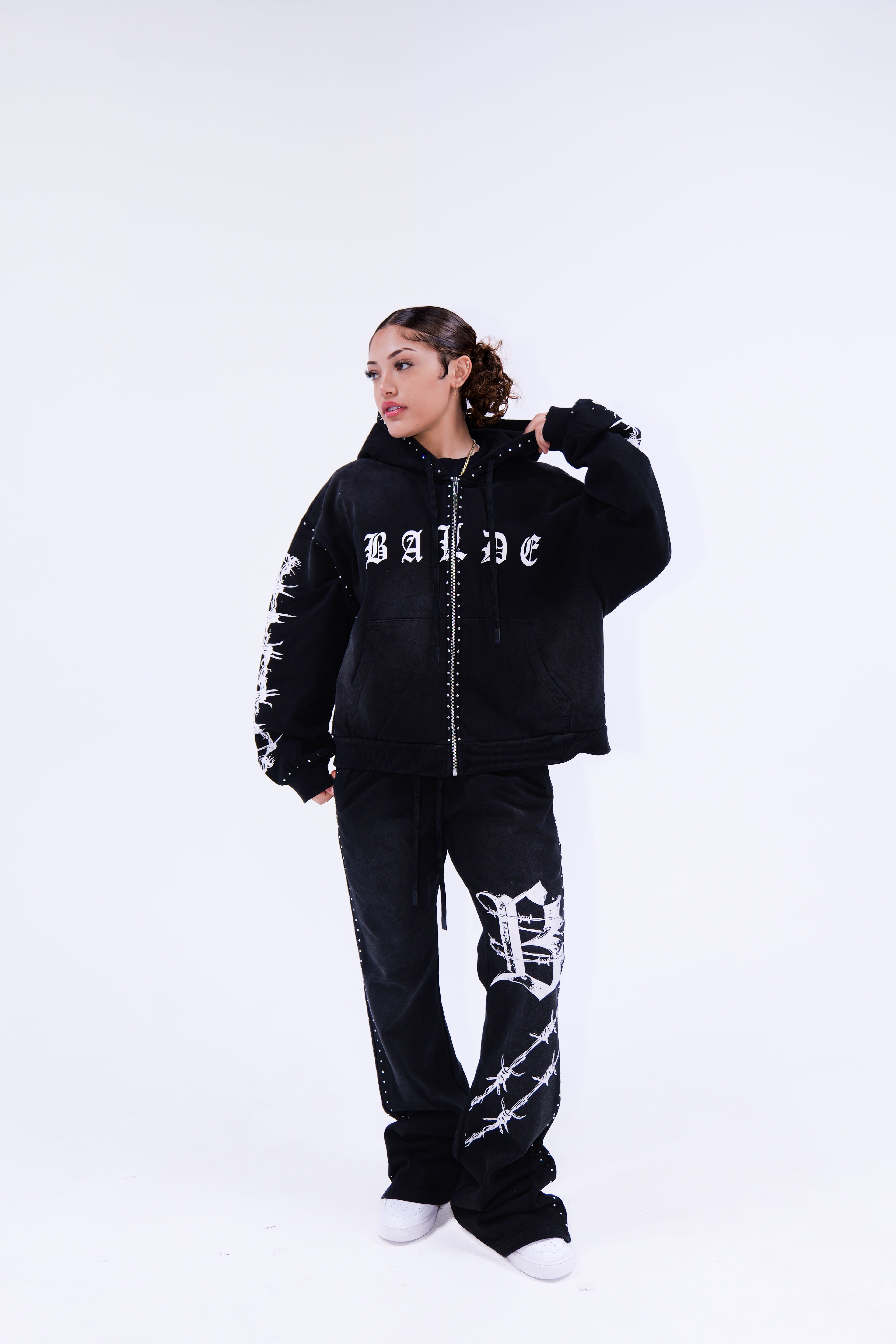 Balde Essential Sweatpants – Black/White