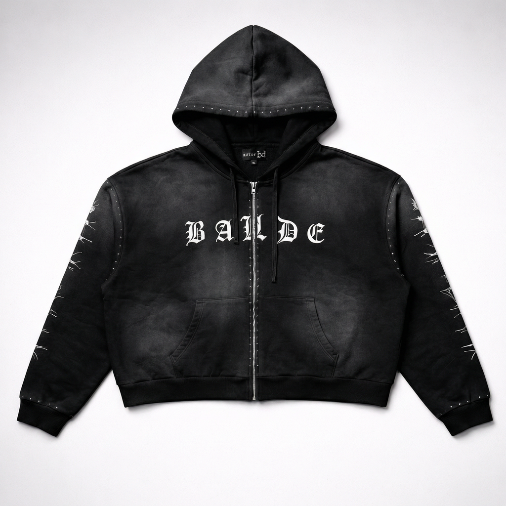 Balde Essential Hoodie – Black/White
