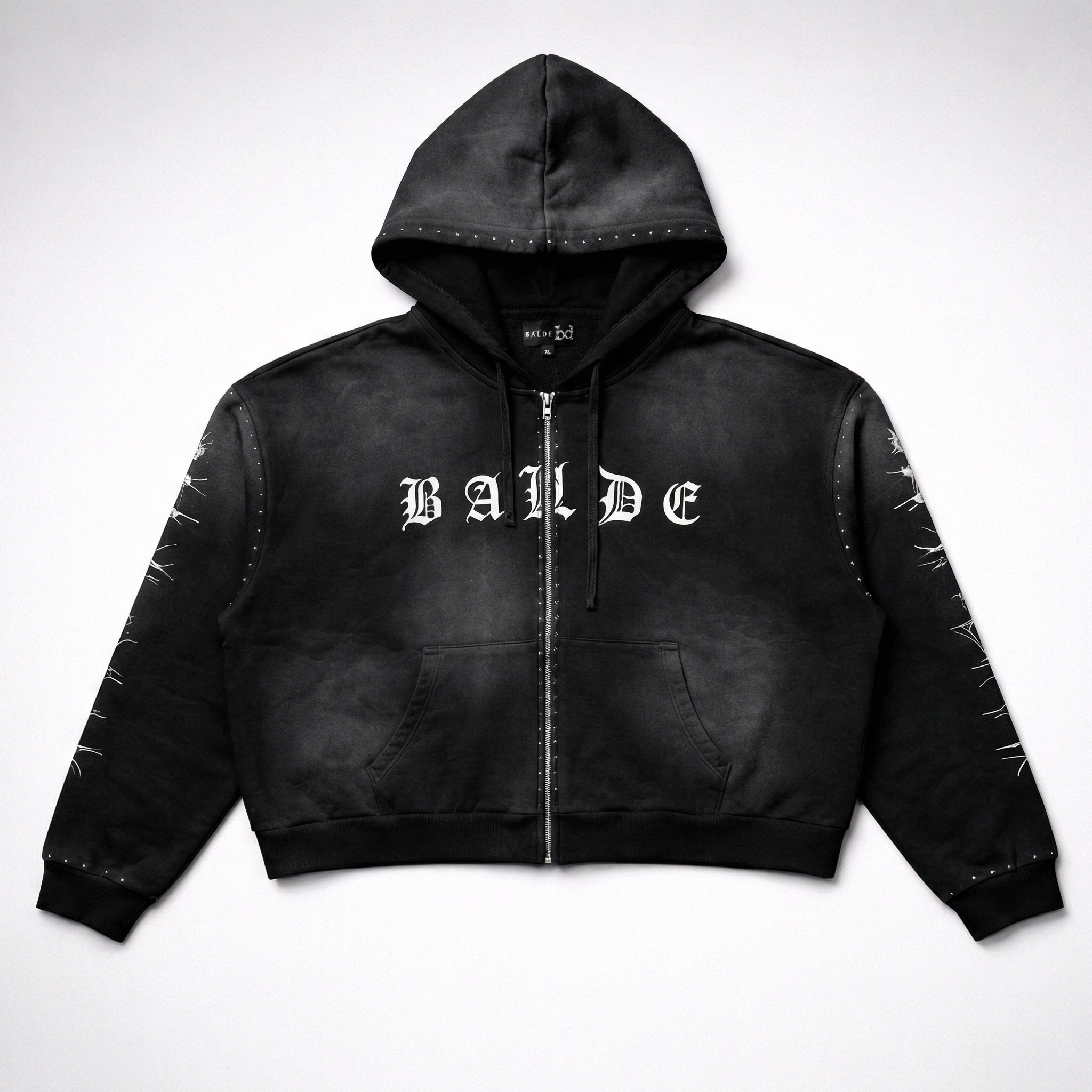 Balde Essential Hoodie – Black/White