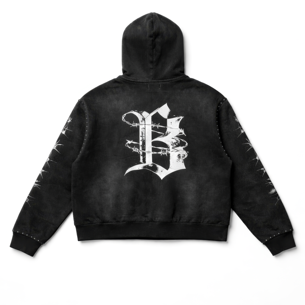 Balde Essential Hoodie – Black/White