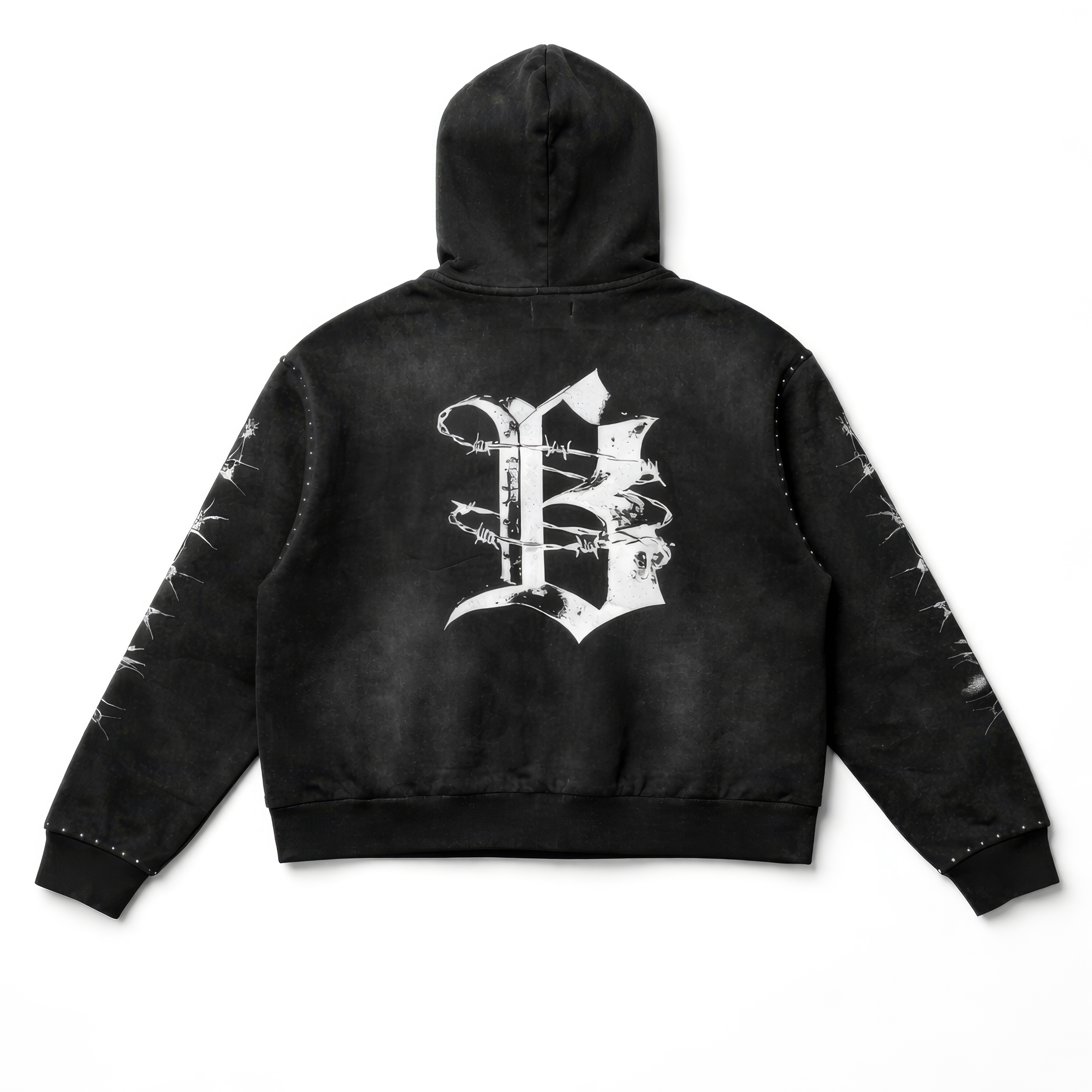 Balde Essential Hoodie – Black/White