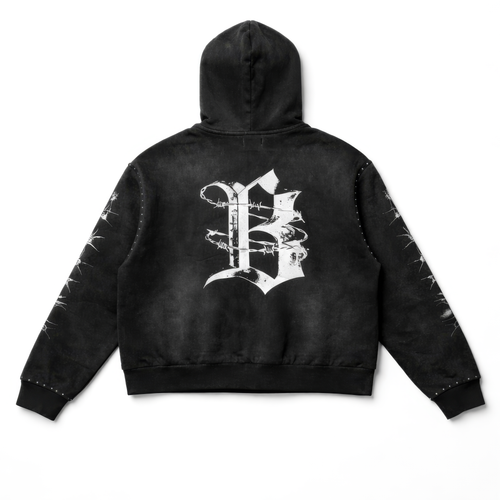 Balde Essential Hoodie – Black/White